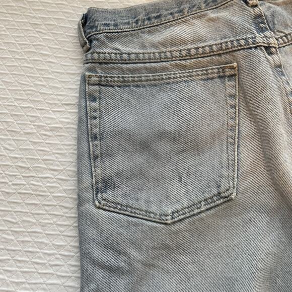 Wrangler Denim High Rise Cut Off Women Shorts Size 32 Festival Western Rodeo - Picture 7 of 11